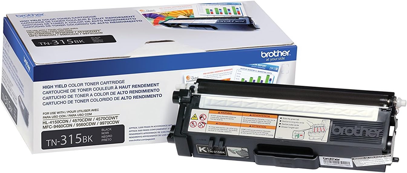 BROTHER TN-315 BLACK CYAN MAGENTA YELLOW SET