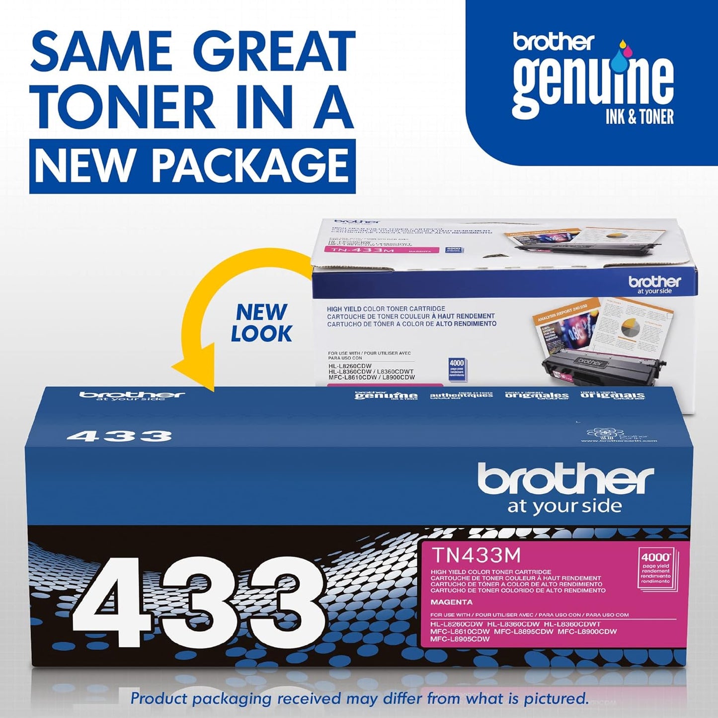 BROTHER TN-433 MAGENTA