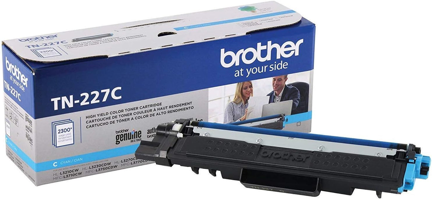 BROTHER TN-227 BLACK CYAN MAGENTA YELLOW SET