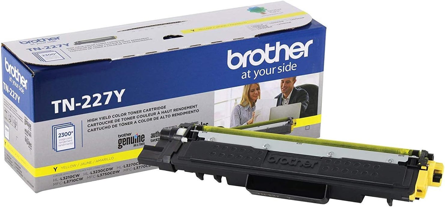 BROTHER TN-227 BLACK CYAN MAGENTA YELLOW SET