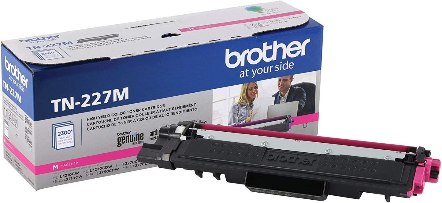 BROTHER TN-227 BLACK CYAN MAGENTA YELLOW SET