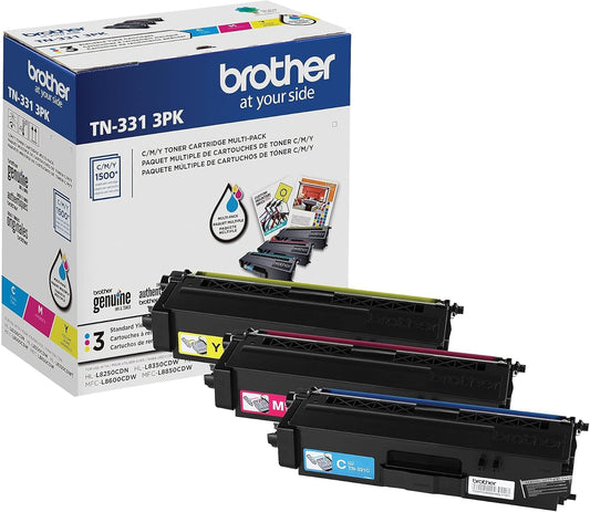 BROTHER TN-331 CYAN MAGENTA YELLOW