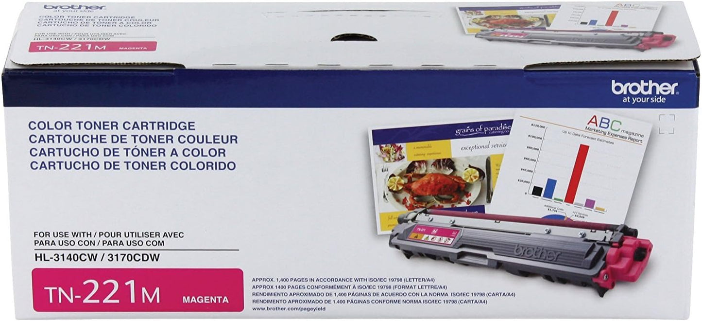 BROTHER TN-221 CYAN MAGENTA YELLOW SET