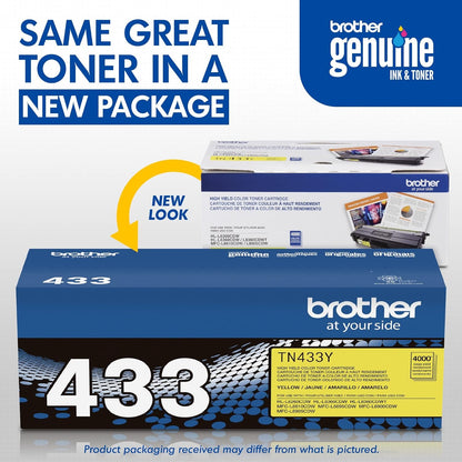 BROTHER TN-433 YELLOW