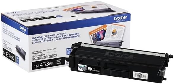BROTHER TN-433 BLACK CYAN MAGENTA YELLOW SET