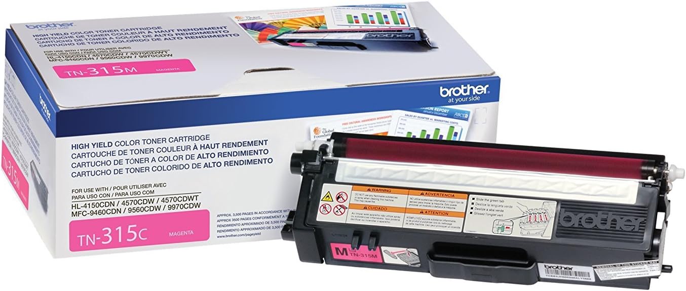 BROTHER TN-315 BLACK CYAN MAGENTA YELLOW SET