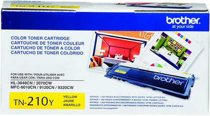 BROTHER TN-210 BLACK CYAN MAGENTA YELLOW SET